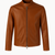 Men's Designer Bomber Leather Jacket – Premium Black Streetwear Style for Fall & Winter