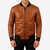 Men's Black Bomber Leather Jacket – Stylish, Slim Fit, Premium Quality Outerwear for Fall & Winter