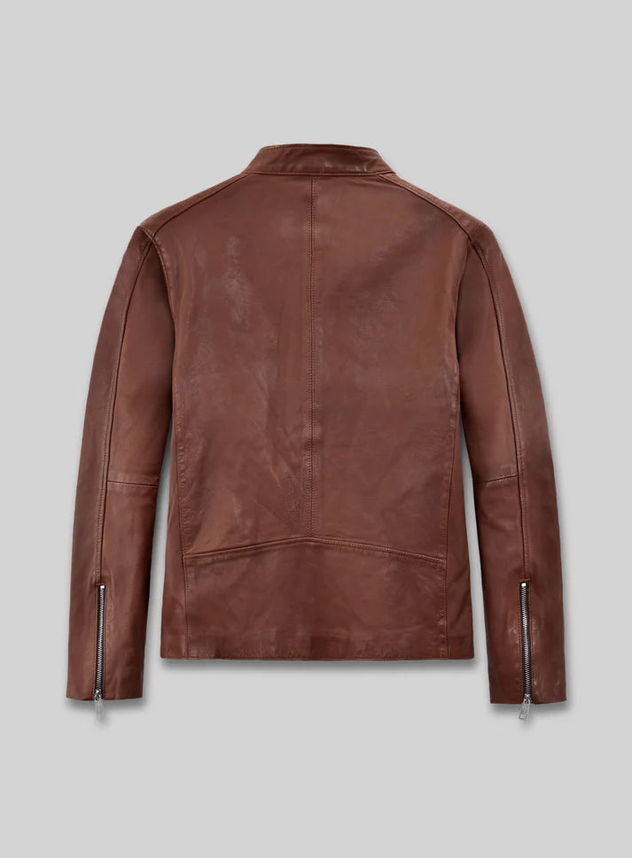 MOTO Biker Leather Jacket