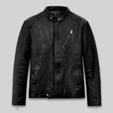 MOTO Biker Leather Jacket