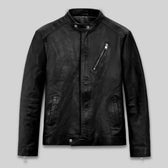 MOTO Biker Leather Jacket