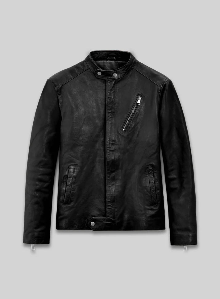 MOTO Biker Leather Jacket