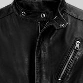 MOTO Biker Leather Jacket