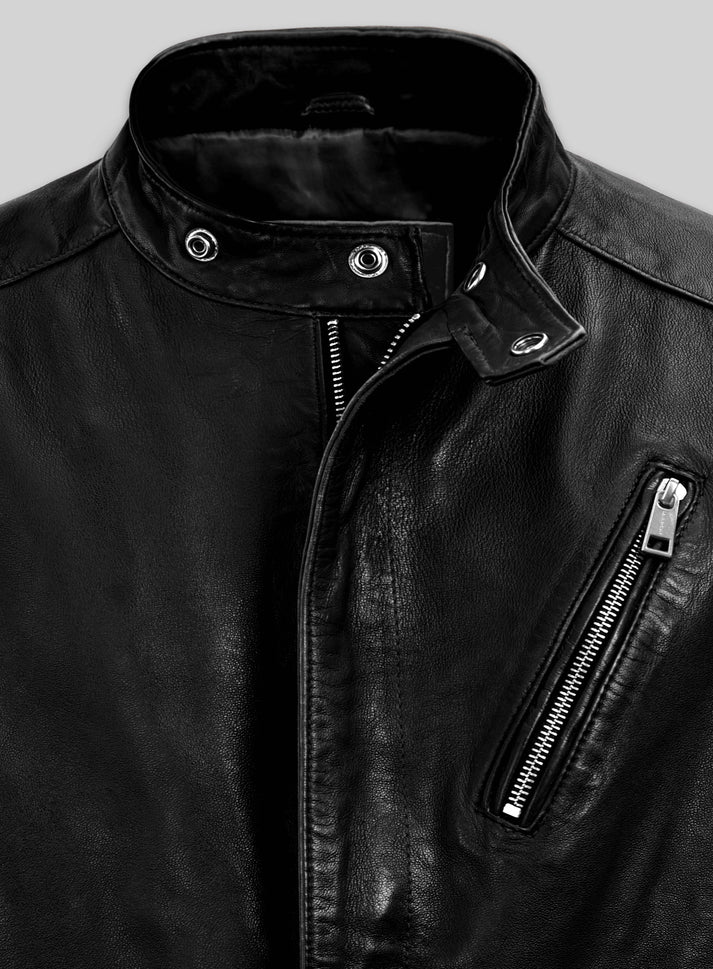 MOTO Biker Leather Jacket