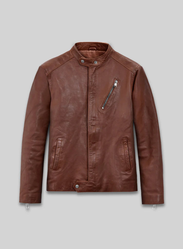 MOTO Biker Leather Jacket
