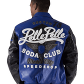 Pelle Pelle Motor City 1978 Soda Club Leather Jacket – Varsity Streetwear Classic