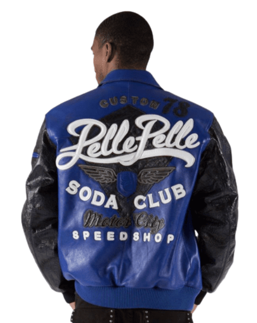Pelle Pelle Motor City 1978 Soda Club Leather Jacket – Varsity Streetwear Classic