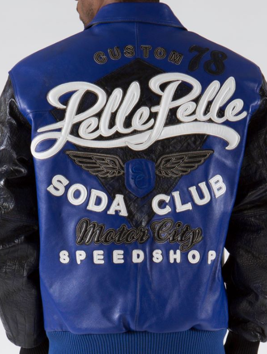 Pelle Pelle Motor City 1978 Soda Club Leather Jacket – Varsity Streetwear Classic