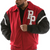 Pelle Pelle Chicago Bull Varsity Jacket – Maroon & Black  Studded “P” Patch Bomber for Men