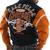 Pelle Pelle Chicago Bull Varsity Jacket – Mustard & Navy Tribute Edition  Roaring Lion Patch Bomber for Men