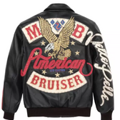 Pelle Pelle American Bruiser Plush Leather Jacket – Vintage Streetwear Icon