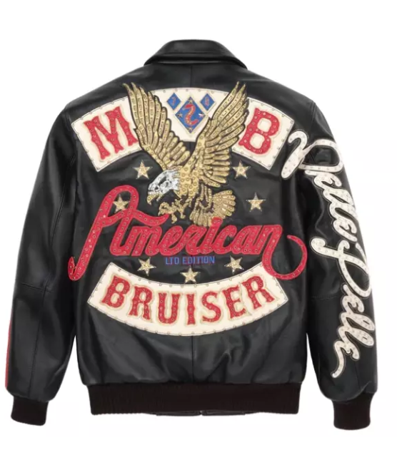 Pelle Pelle American Bruiser Plush Leather Jacket – Vintage Streetwear Icon