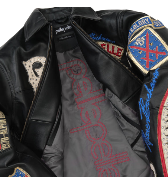 Pelle Pelle American Bruiser Plush Leather Jacket – Vintage Streetwear Icon