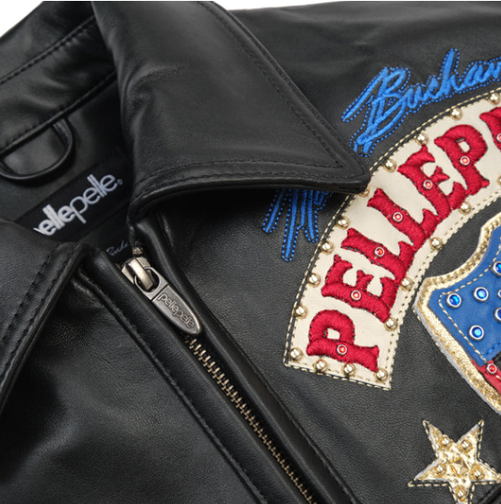 Pelle Pelle American Bruiser Plush Leather Jacket – Vintage Streetwear Icon