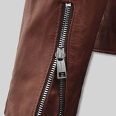 MOTO Biker Leather Jacket
