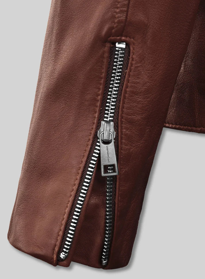 MOTO Biker Leather Jacket